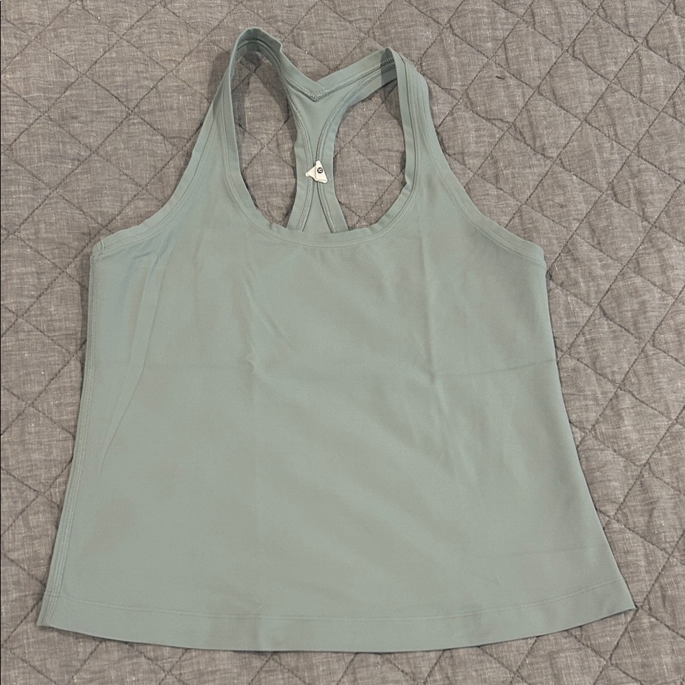 Lululemon Athletica Sage Green Racerback Tank
